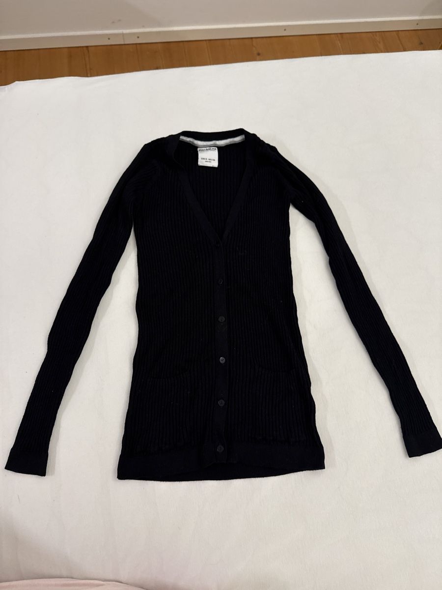 Pull&Bear Giacche: Pull&Bear Cardigan schwarz (Gr. S) – Usato da Zürich venduto da vallup_9