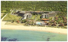 Ansichtskarte 1989, Hotel Bali Beach Indonesien