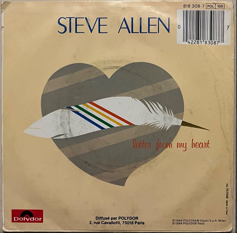 Steve allen letter from my heart kaufen auf ricardo