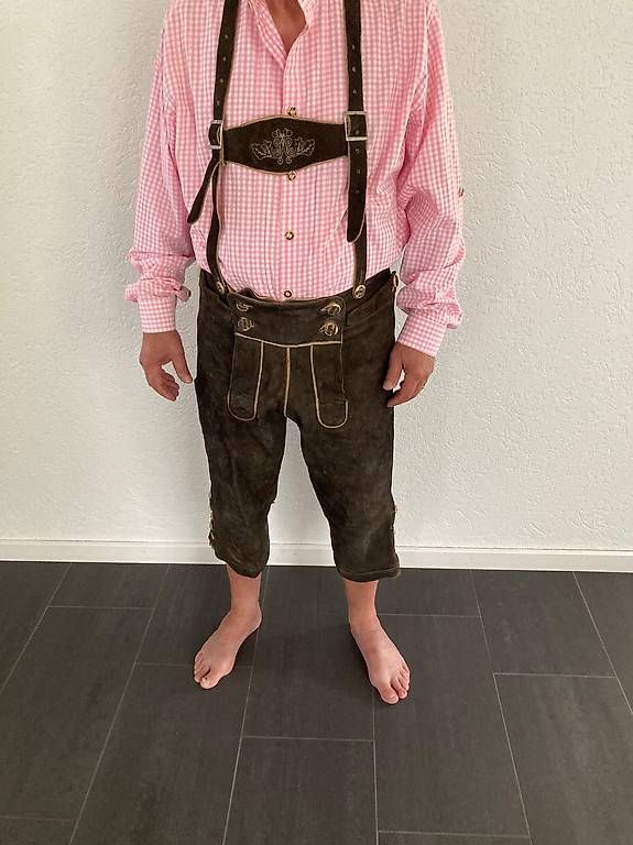 Hosen: Lederhose mit Hemd – Gebraucht aus Ebikon von moro55