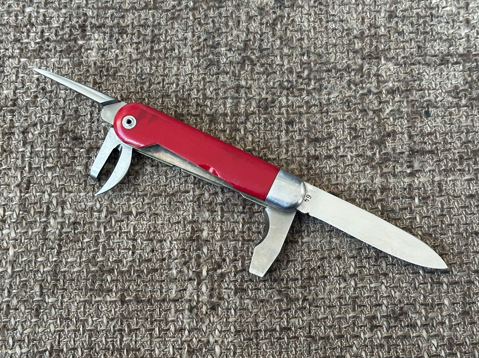 Wenger Taschenmesser: Altes Militärmesser WENGER Grilon 1964 RAR – Gebraucht aus Dübendorf von lan1808 7
