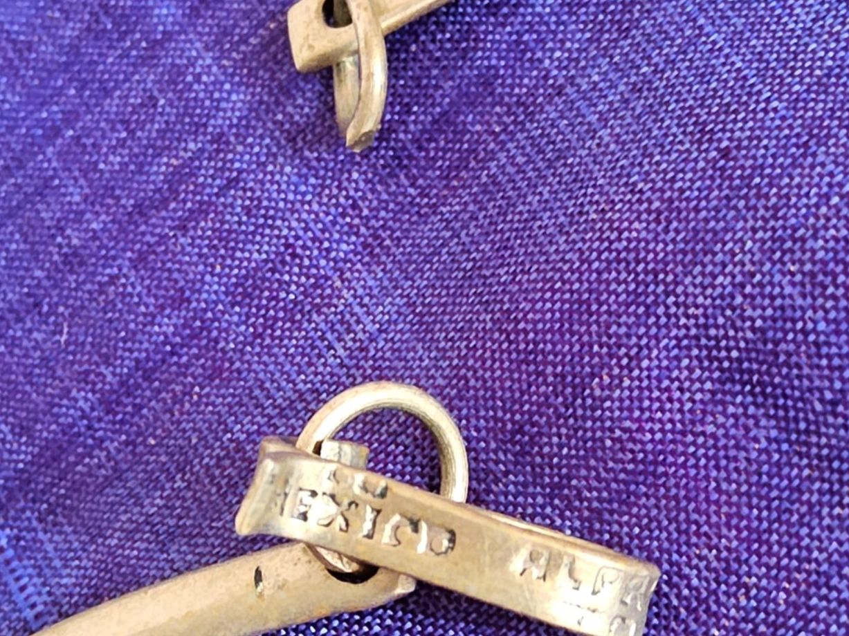 Catenine: Vintage TOP Alpaca Abalone Collier, 70er – Usato da Zürich venduto da philpip 2