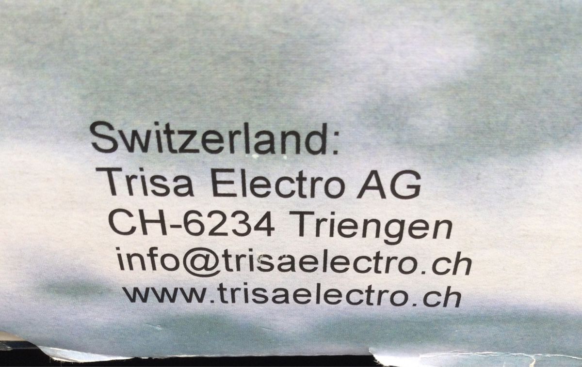 Trisa Personenwaagen: Personenwaage Trisa – Neu (gemäss Beschreibung) aus Rabius von bri_ca76 6