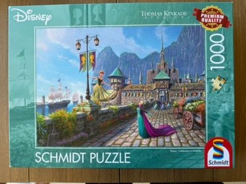 Puzzle: 3 Puzzles: Leopard, Celebration, Papageien – Usato da Oberdorf BL venduto da Simba72 1
