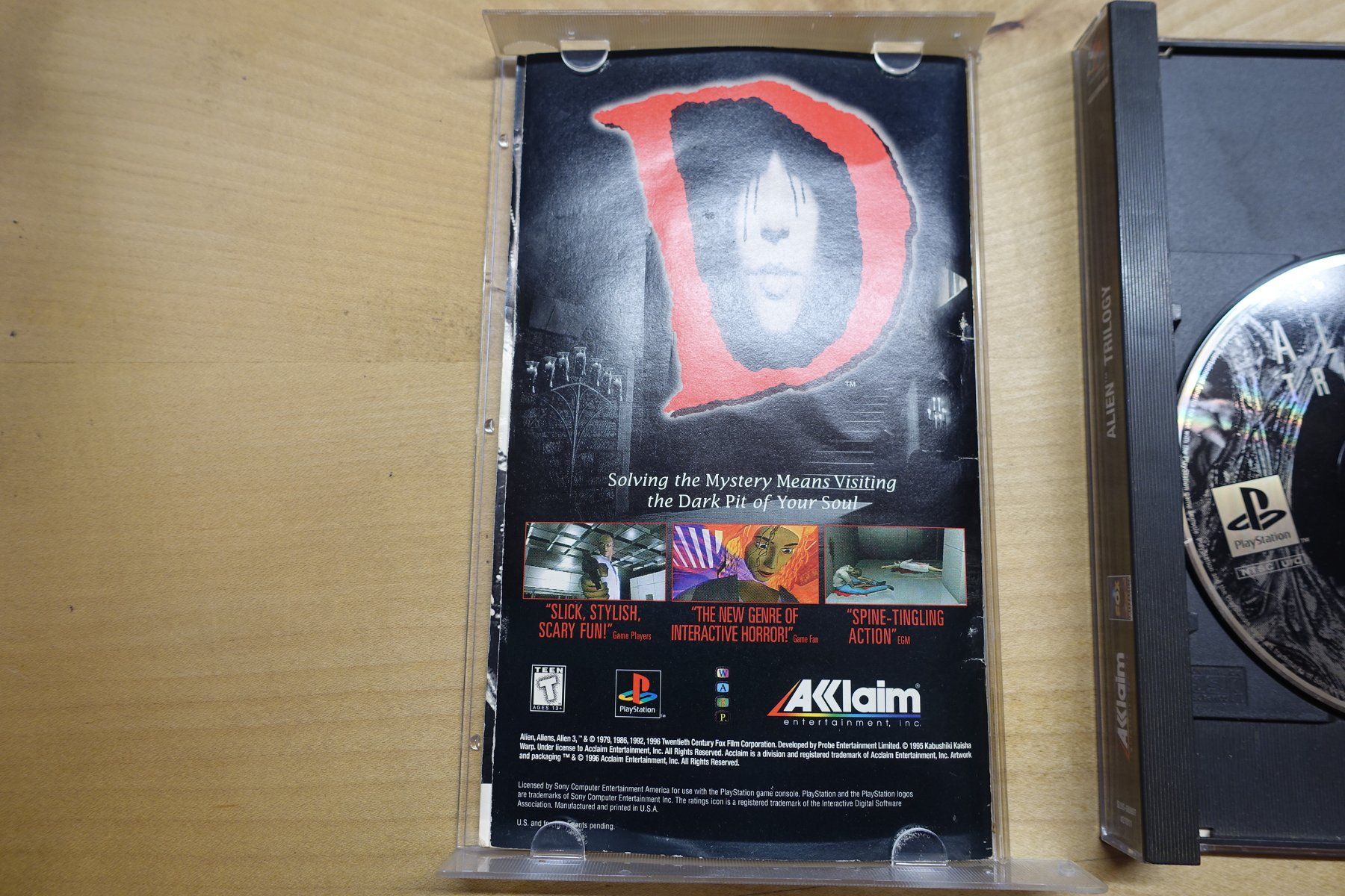 Sony Giochi: Alien Trilogy (Long Box) - Amerika – Usato da Steinach venduto da Gamecet 5