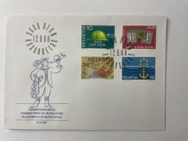 Sonderbrief Weltpostmarken Ausgabetag 12.09.68 (Sonderstempe
