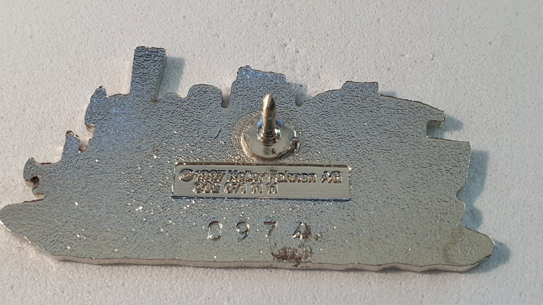 Plaketten & Abzeichen: Z988 - Pin Dampflokomotive – Gebraucht aus Reinach BL von Boston-Verkauf 1