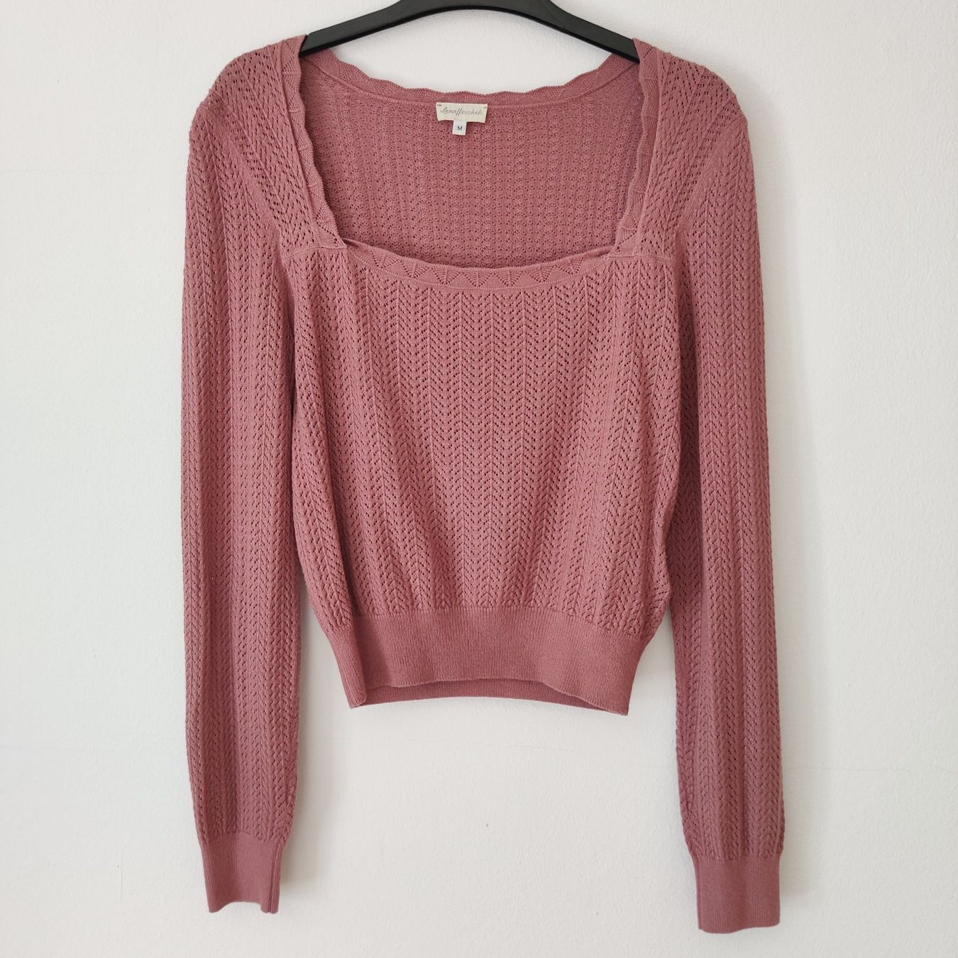 Lena Hoschek Maglioni & Felpe: LENA HOSCHEK Charmante Pulli Pullover Rosenholz Gr.M – Usato da Winterthur venduto da Lotusherz