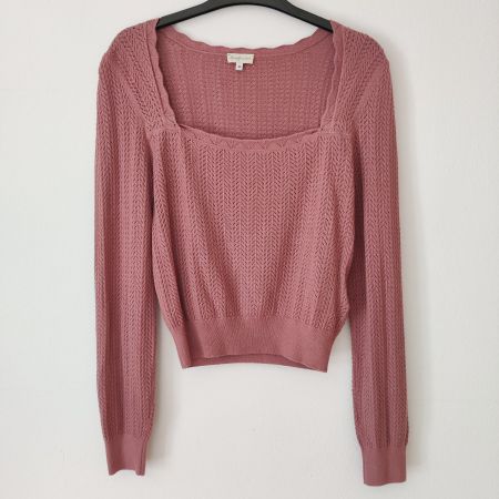 LENA HOSCHEK Charmante Pulli Pullover Rosenholz Gr.M