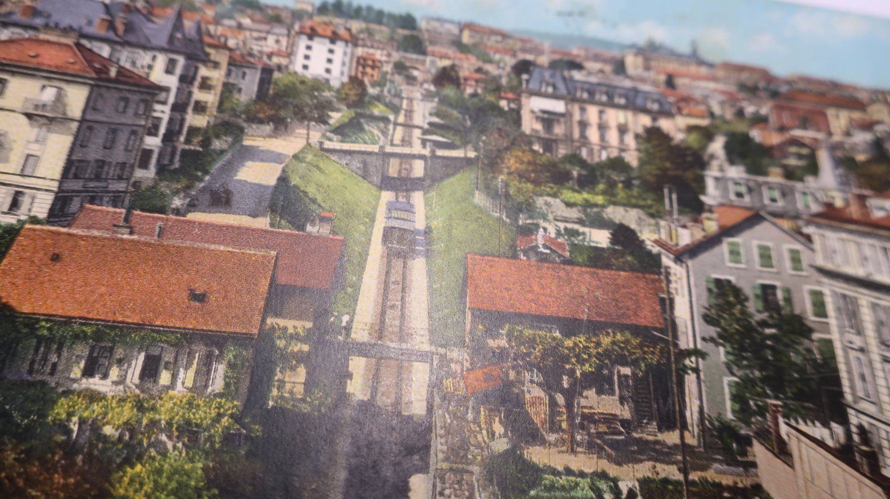 Cartoline postali: Funiculaire Ouchy - Lausanne  1910 – Usato da Cormoret venduto da Pascalll2001 2