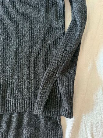 Strickpullover in Grau, Grösse M  📌