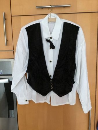 Damen Langarm Bluse Gr. 36