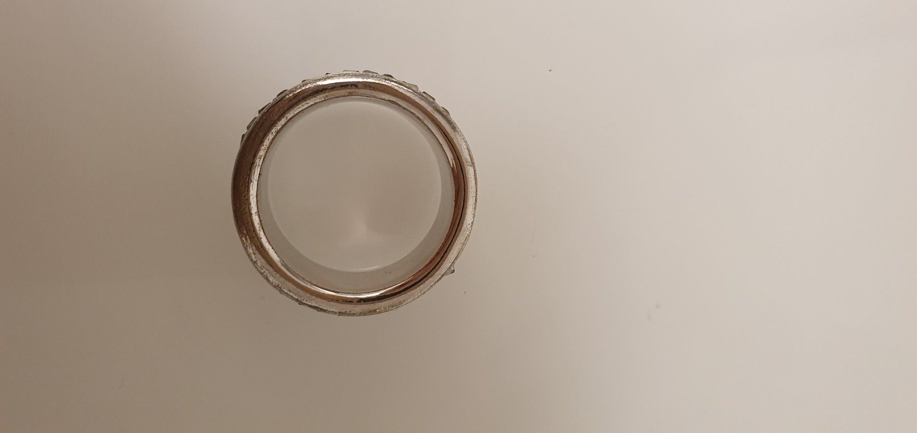Anelli: Ring mit Steinchen Modeschmuck Gr 17=54 – Usato da Stansstad venduto da InStyle8 3