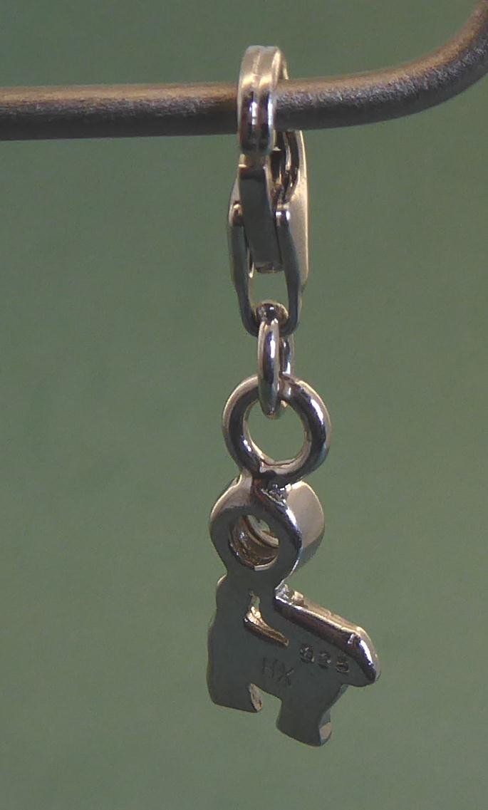 Ciondoli: Anhänger Sternzeichen Steinbock 925 Silber – Usato da Muri AG venduto da silvermouse007 1