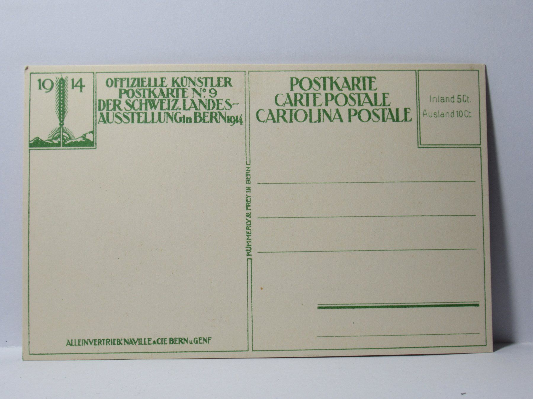Cartoline postali: Bern , Der Schweizer Landesausstellung 1914 – Nuovo (secondo la descrizione) da Grenchen venduto da Bluemchen1900 1