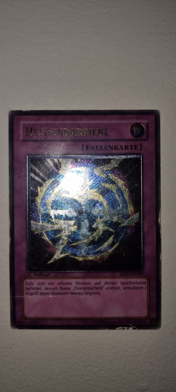 Karten: Yugioh Heldenbarriere – Gebraucht aus Suhr von qkr_62qb