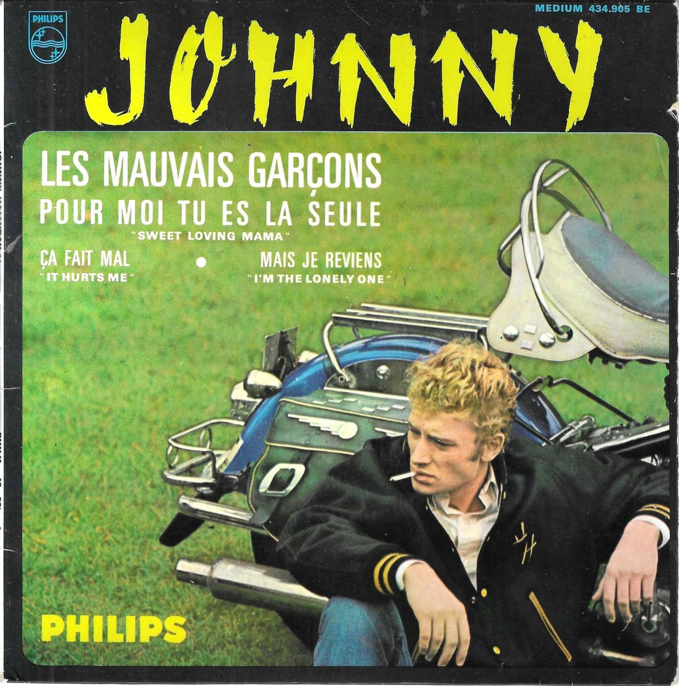 Dischi in vinile: Johnny Hallyday EP - Les mauvais garçons – Usato da Savagnier venduto da Ne2065
