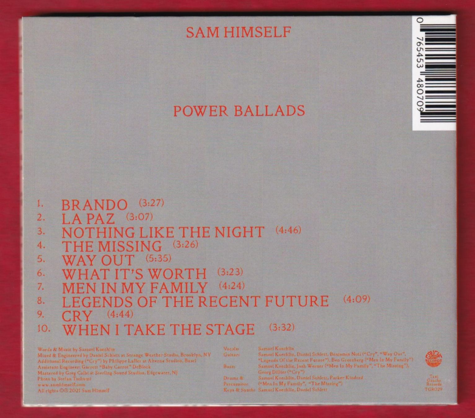 CD: Sam Himself - Power Ballads (CD) – Usato da Zürich venduto da Pfluftl2000 1
