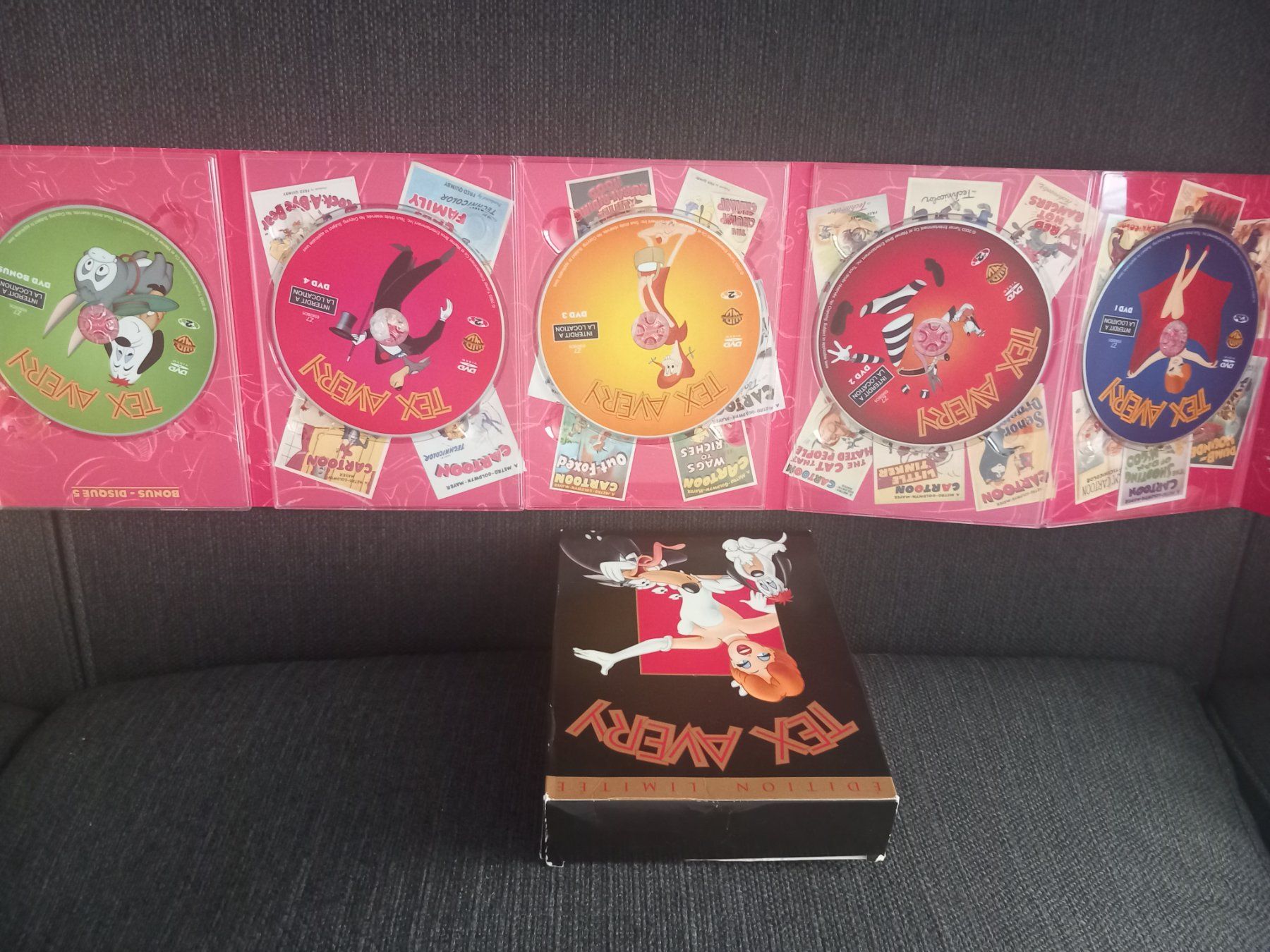 Tutti i DVDs: Tex Avery Edition Limitée Coffret 5 DVD – Usato da Bernex venduto da casimali 2