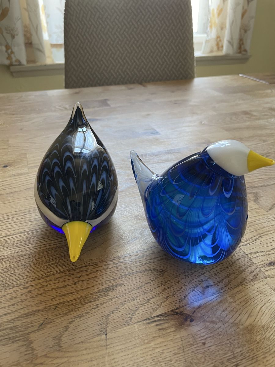 Bicchieri: 2 Vögel aus Glas Leonardo – Usato da Flawil venduto da Naphtali 2