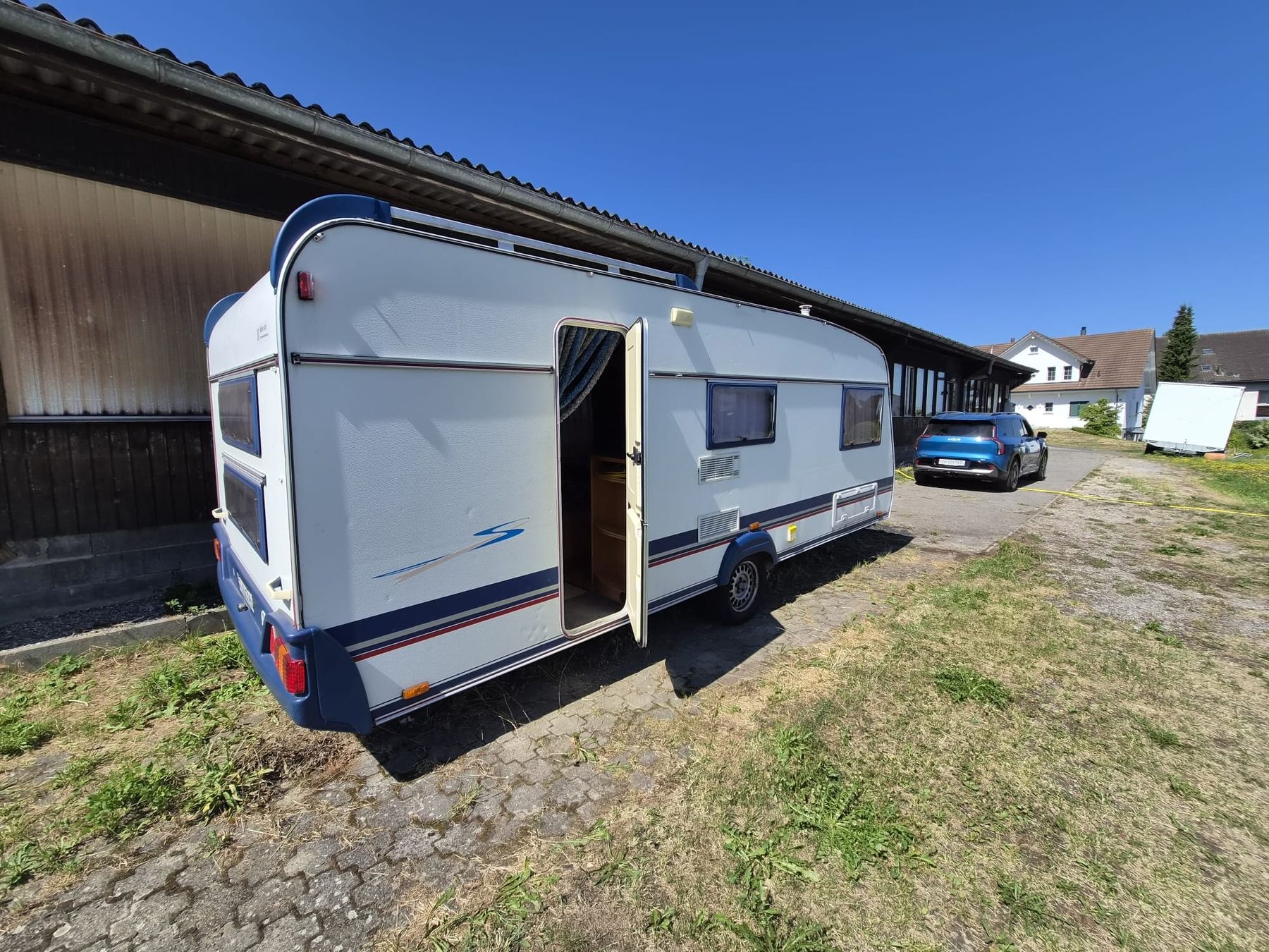 Wilk Veicoli da campeggio: Wohnwagen Wilk 560 DM  – Usato da Landschlacht venduto da Campinghoss 3