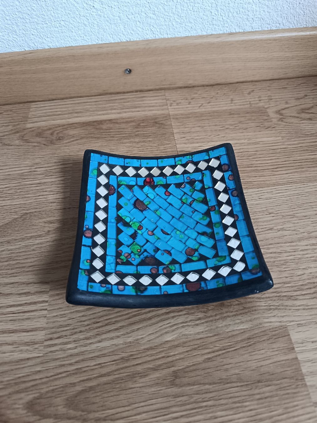 Portasapone: Mosaik Schale blau-schwarz – Usato da Arbon venduto da lui_8wpm