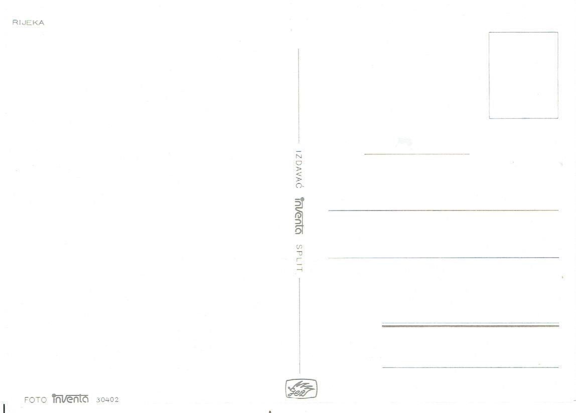 Cartoline postali: Rjieka – Usato da Flims - Dorf venduto da Stagediver 1