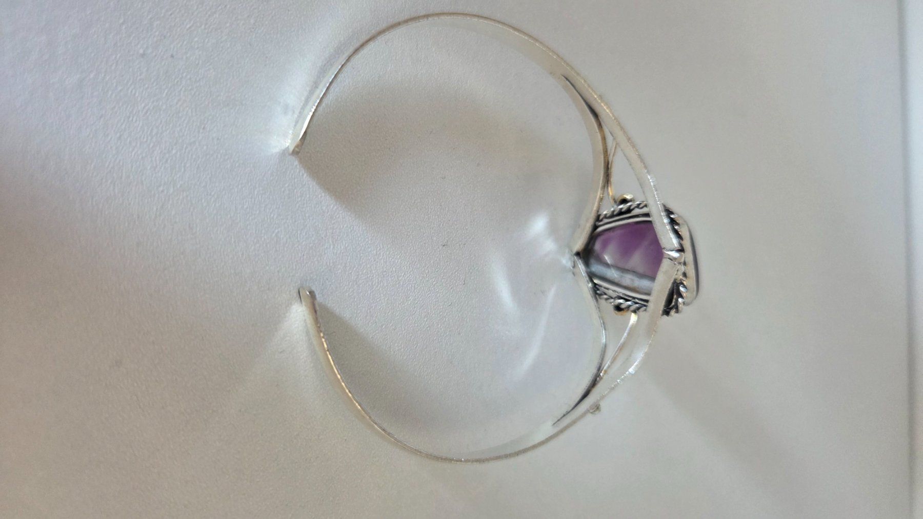 Bracciali & Braccialetti: Set Stein Armband Armreif Phantom Amethyst Rosa Andenopal – Nuovo (secondo la descrizione) da Weggis venduto da Leeclipse 5