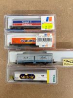 4er Set Spur N Roco geschl. Güterwagen Lindt, Roland SBB