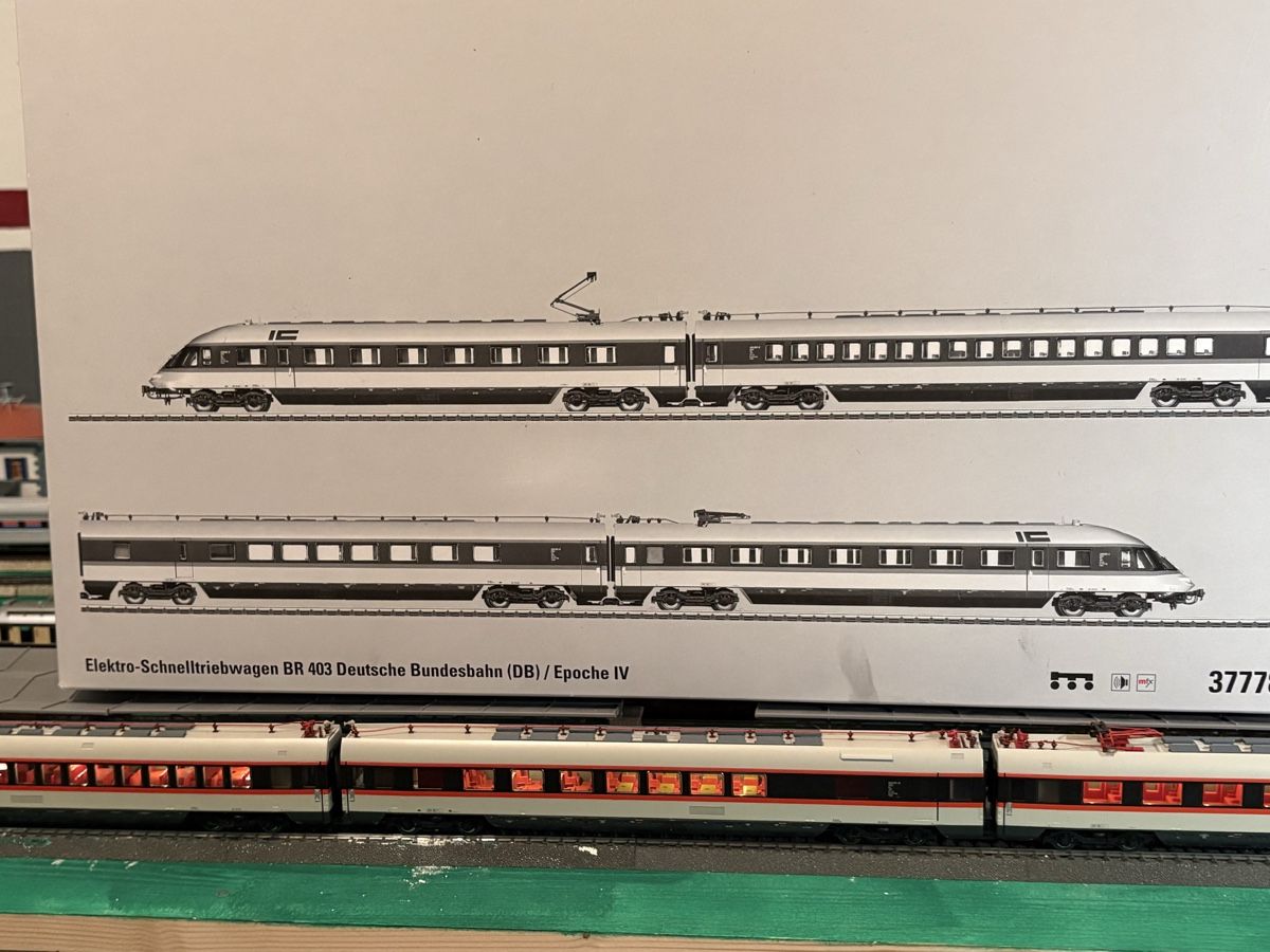 Märklin Modellini di ferrovie: Märklin 37778 MHI Modell Br 403 – Usato da Sins venduto da mar_525f 5