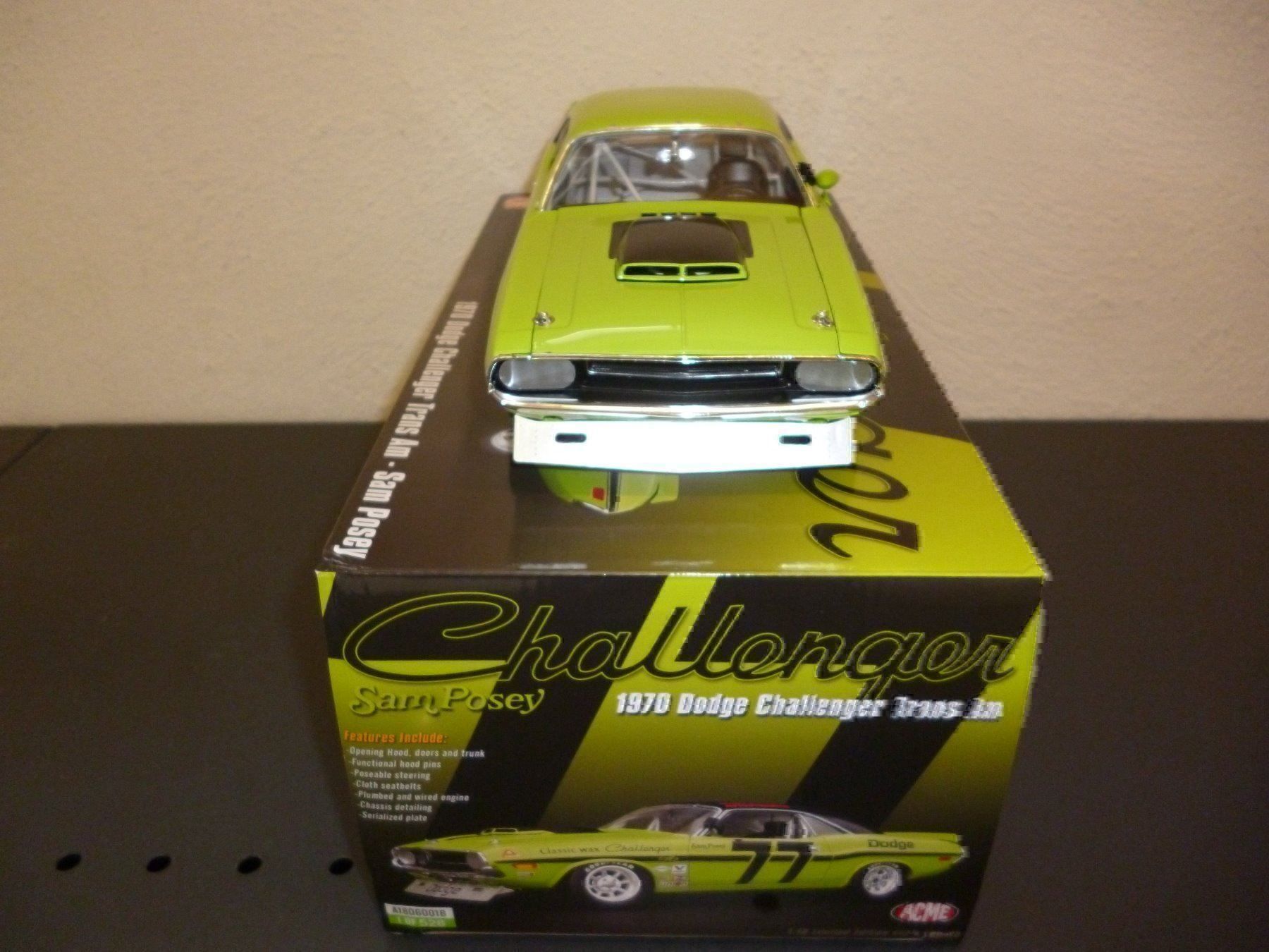 Dodge Modellautos: Dodge Challenger 1970 Trans-Am GMP 1:18 – Neu und originalverpackt aus Niederwil SG von Kaicorner03 2