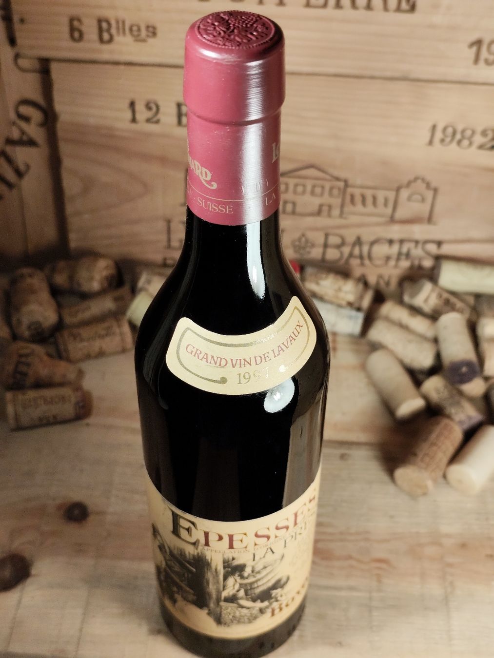 Vino: 1997 Epesses Bovard "La Presse" – Nuovo e nell'imballaggio originale da Büsserach venduto da Vintage-vins 2
