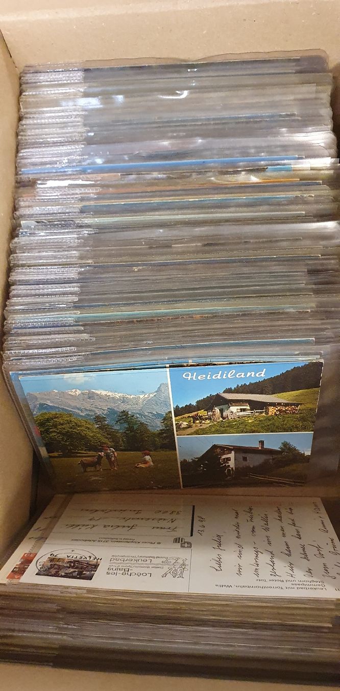 Cartoline postali: Lot von 250 Ansichtskarten Schweiz – Usato da Kreuzlingen venduto da Rschweiz1 2