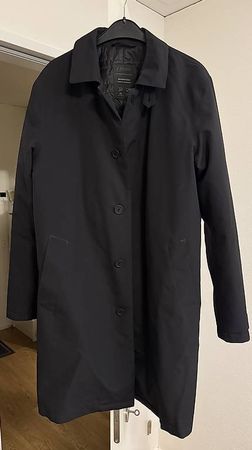 Zegna Mantel schwarz M - Top !