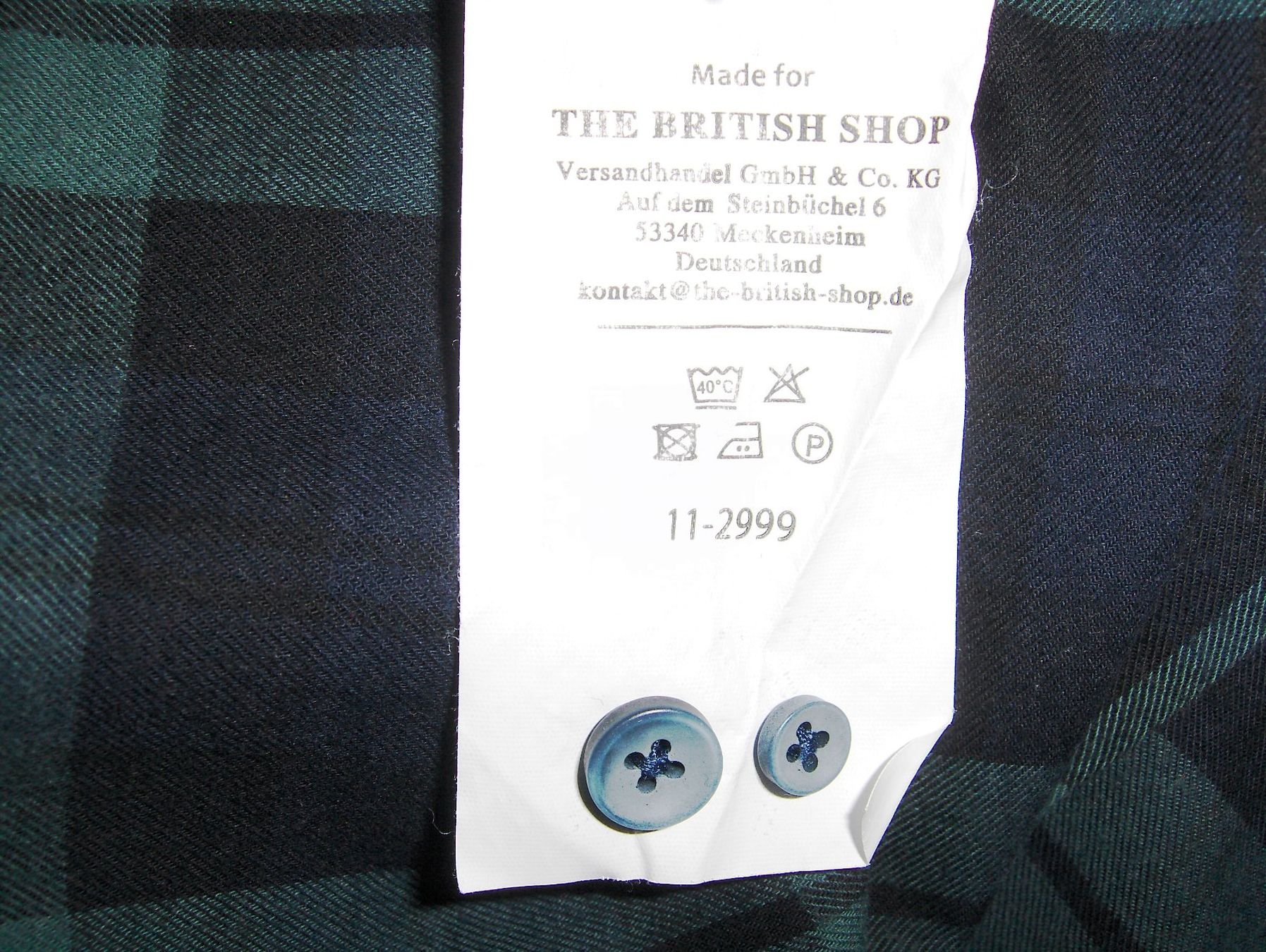 Camicie: Karohemd im British-Style – Usato da Dübendorf venduto da mar_85sd 7