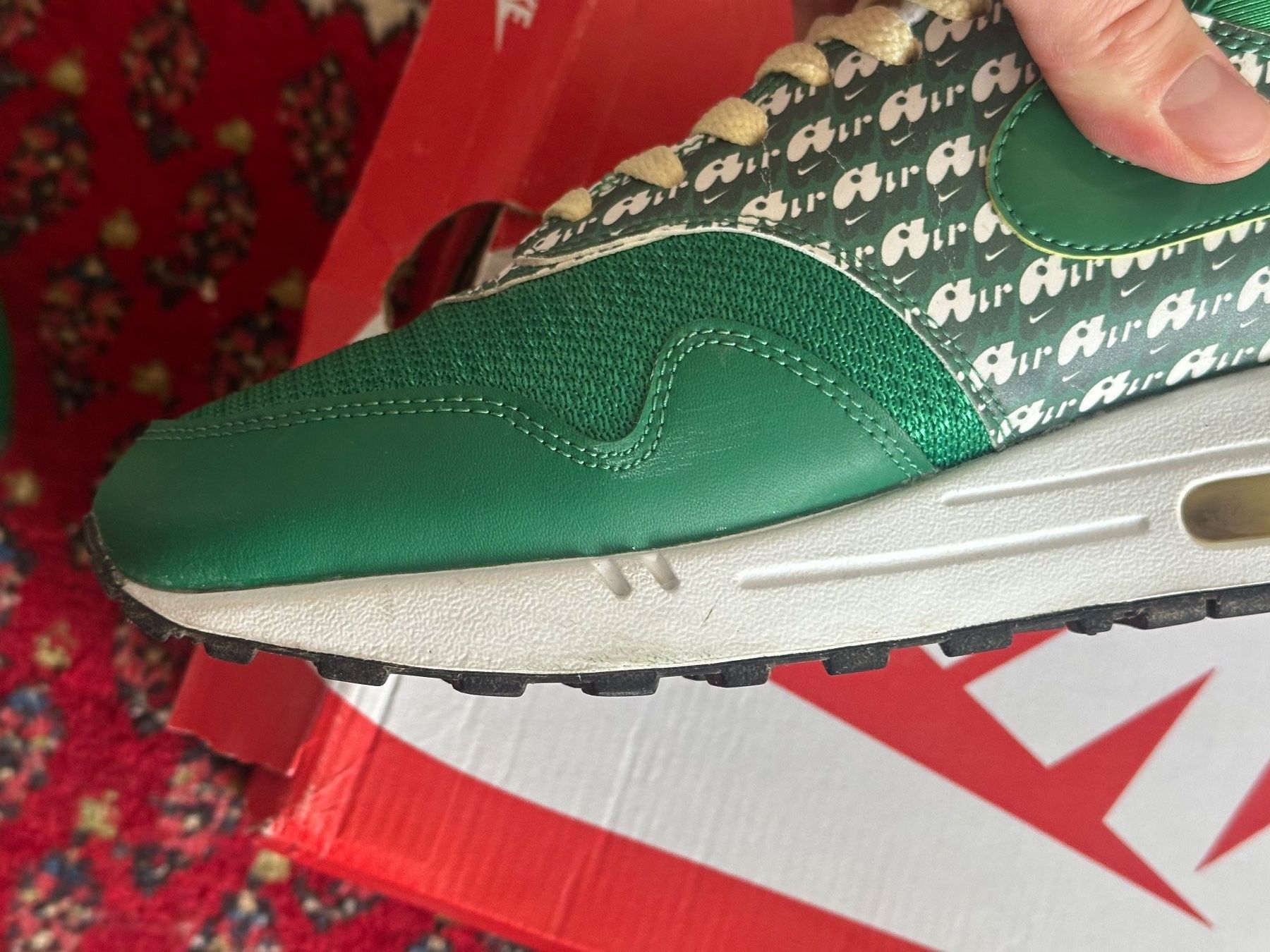 Nike Herrenschuhe: Nike Air Max 1Limeade  EU44.5/US10.5 – Gebraucht aus Zürich von admiraljh 4