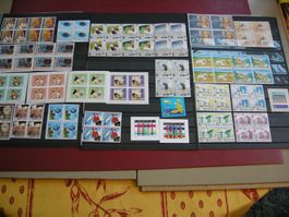 2005 LOT BLOCKS, POSTFRISCH, SÄTZE, FRANKATUR 100.90