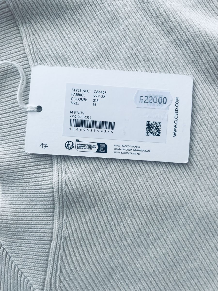 Closed Maglioni & Felpe: MEUER CLOSED Pullover M - 38 – Nuovo (secondo la descrizione) da Zürich venduto da Walllstreet 5