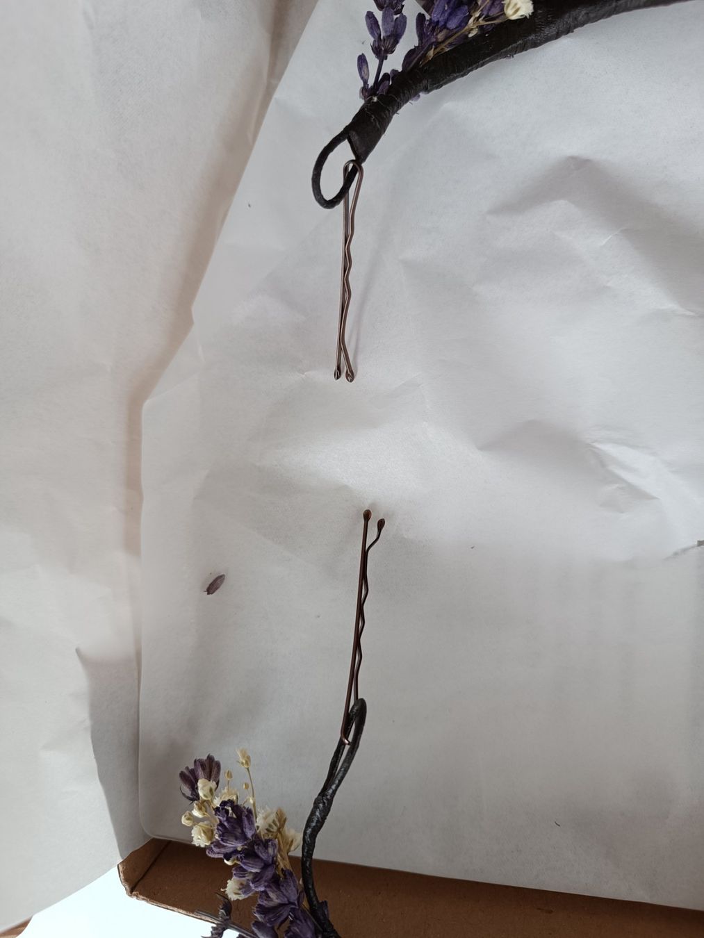 Accessori per capelli: Handgemachter Lavendel Blumenkranz Haare – Nuovo (secondo la descrizione) da Horgen venduto da sunny080 2