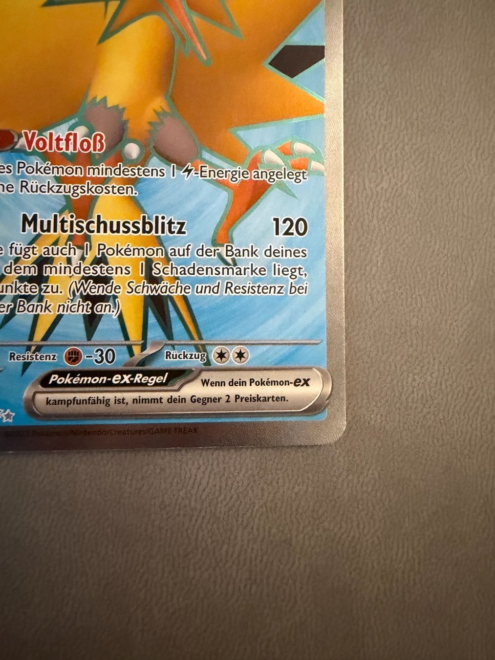 Pokémon Sammelbilder & Trading cards: Zapdos ex (MEW 192) – Gebraucht aus Biel/Bienne von SeeLoewe55 4