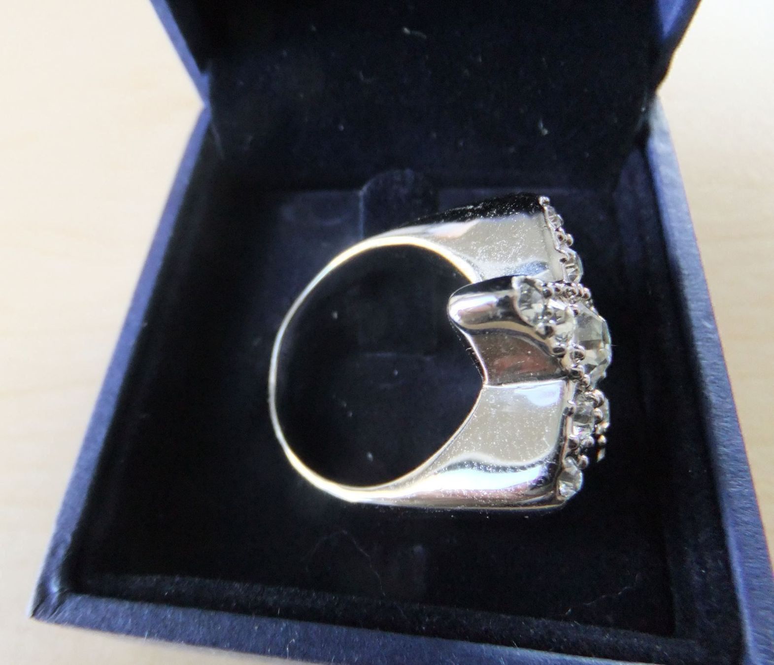 Swarovski Anelli: Swarovski-Kristall Ring "STERN" Grösse 58 - NEU – Nuovo e nell'imballaggio originale da Zürich venduto da Piki7 1
