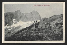 Cailler Swiss Milk Chocolate : LES DENTS DE MORCLES (1930s)