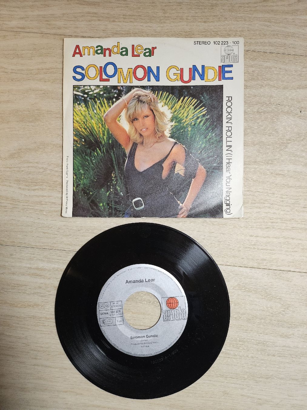 Schallplatten: Disque vinyle Amanda Lear - Années 80 – Gebraucht aus La Joux FR von car_ck96