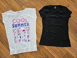 2x Sommer T-Shirts  Gr. 158 / 164