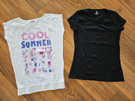 2x Sommer T-Shirts  Gr. 158 / 164