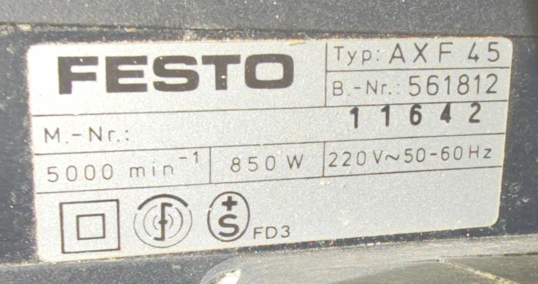 Festo Alle Maschinen: Festo Kreissäge mit Schiene – Gebraucht aus Goldingen von ben_5gdx 1