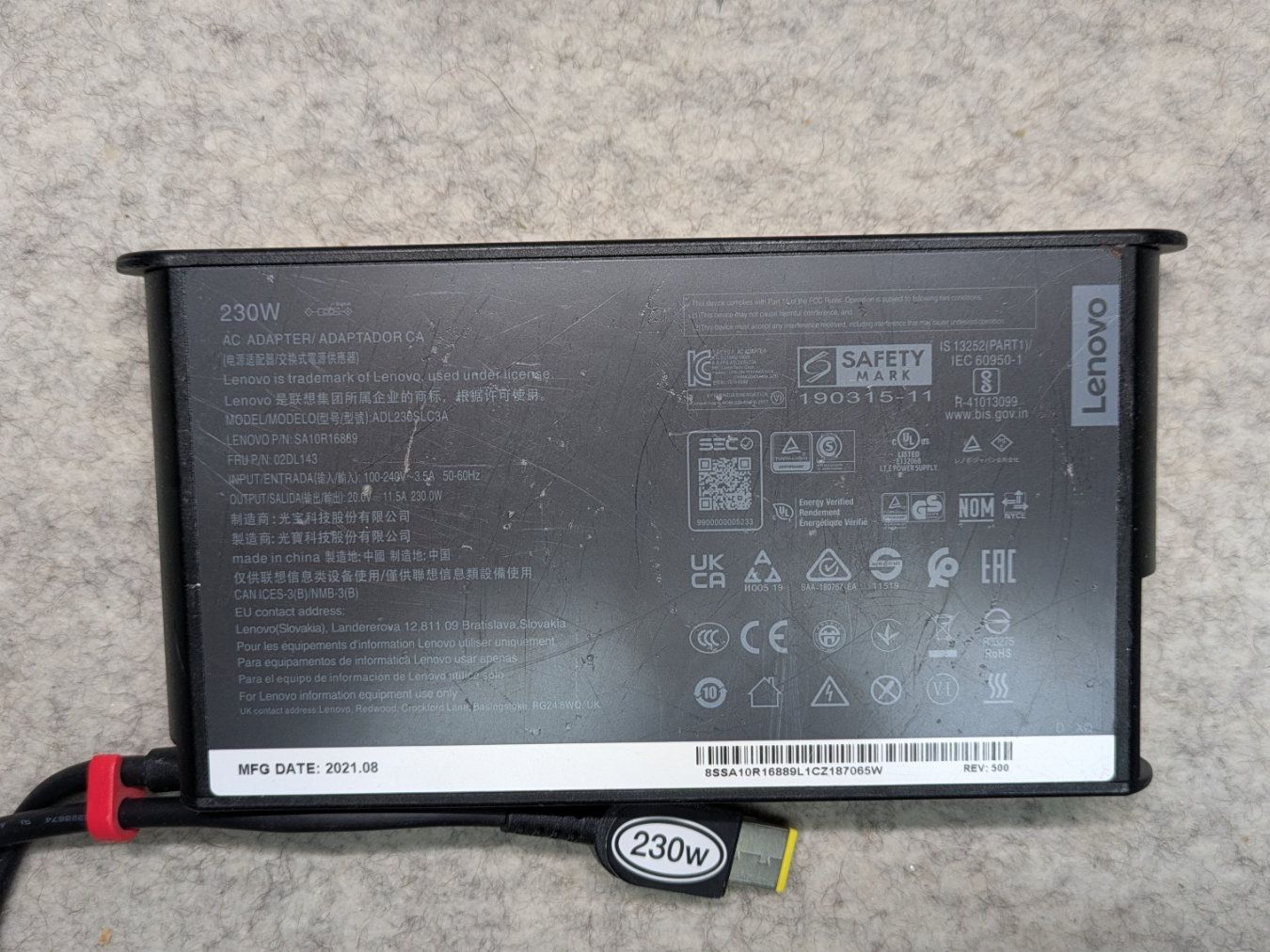 Lenovo Docking station: Lenovo ThinkPad Thunderbolt 3 Workstation Dock Gen 2 – Usato da Sargans venduto da Tht 6