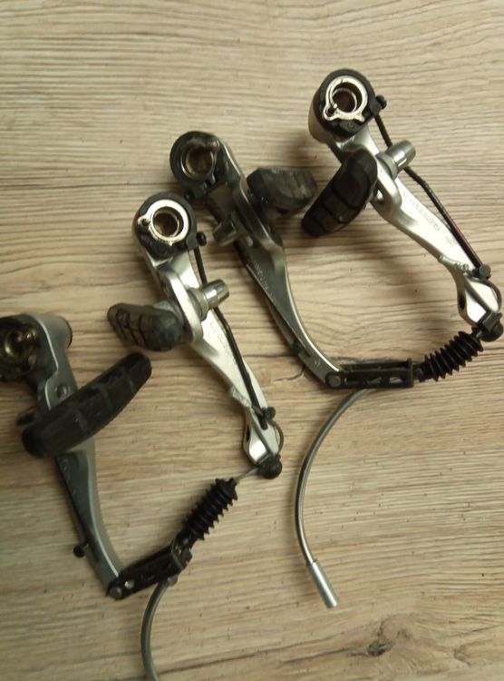 Shimano M70R2 4x Bremsbeläge V-Brake Deore XT XTR Bremsgummi 2 Paar Bremsschuhe