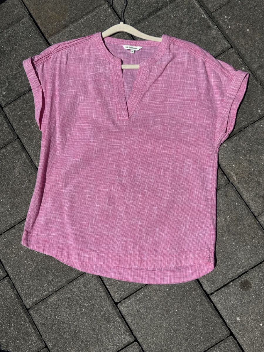 Tom Tailor Camicette: Tom Tailor Bluse Grösse 34 pink Kurzarm neuwertig – Nuovo (secondo la descrizione) da Weiach venduto da Wikingnoldi