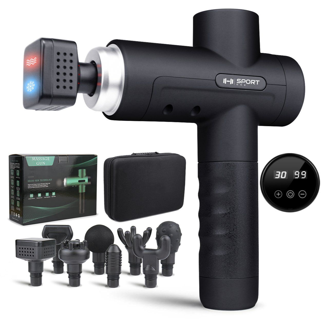Massagegeräte: NEU! Massage Gun HOT & COLD – Neu und originalverpackt aus Frauenfeld von A_B_C_ 1